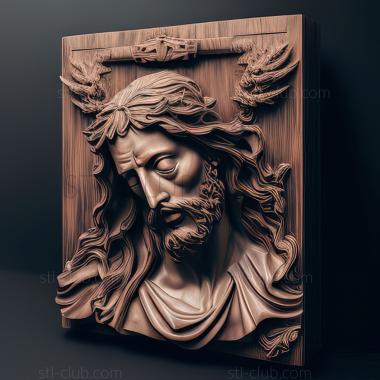 3D model st jesus (STL)